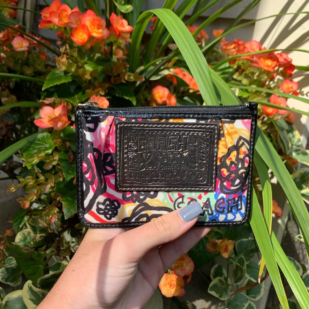 Coach Key & Card holder